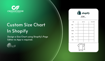 Custom Size Chart in Shopify
