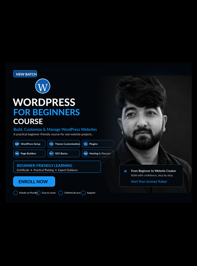 WordPress For Beginners Course